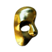 Gold Phantom Mens Masquerade Mask