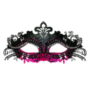 Dainty Pink Metal Combination Masquerade Mask