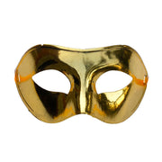 Basic Shiny Gold Masquerade Mask